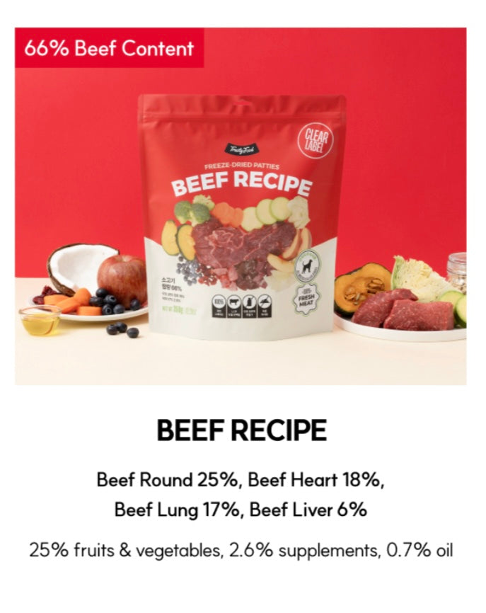 Trusty Food Freeze-Dried Patty Beef Recipe