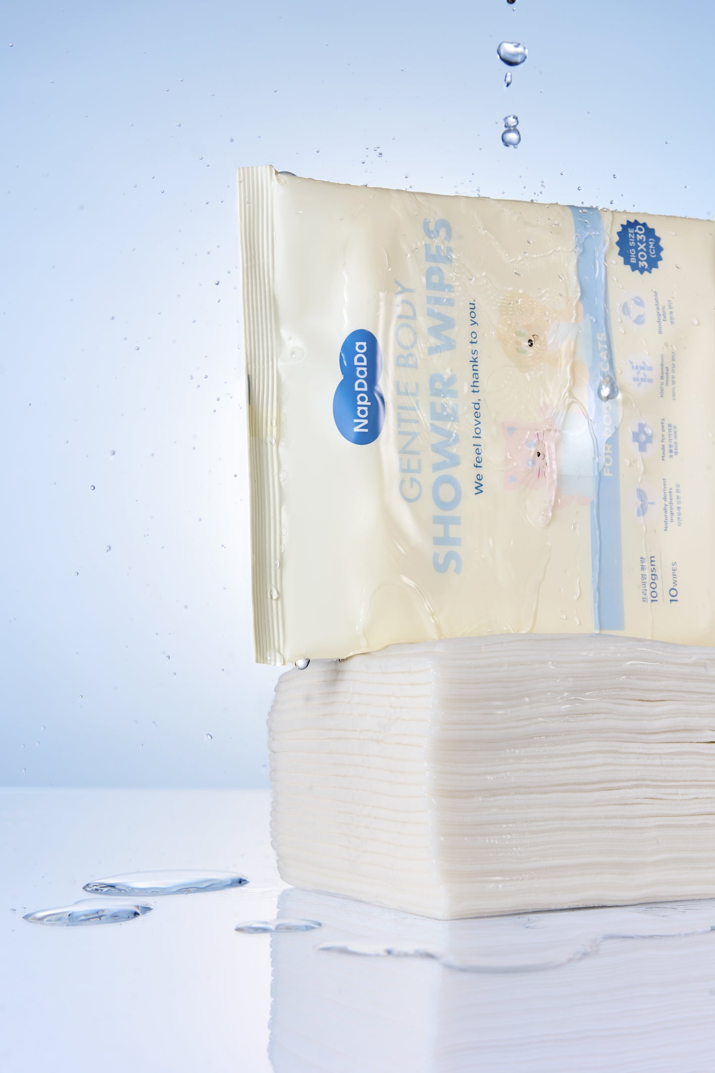 Gentle Body Shower Wipes [Pre-Order]