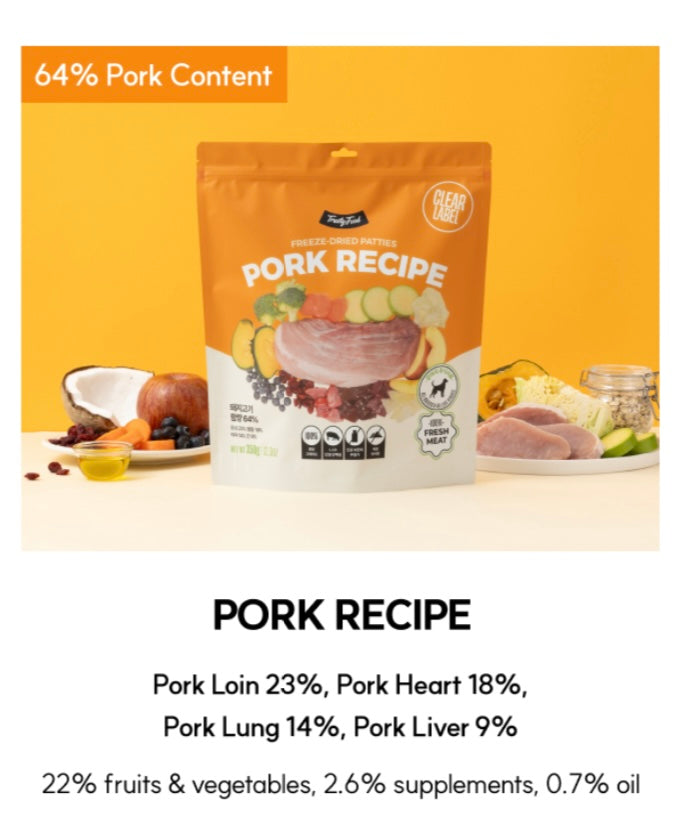 Trusty Food Freeze-Dried Patty Pork Recipe