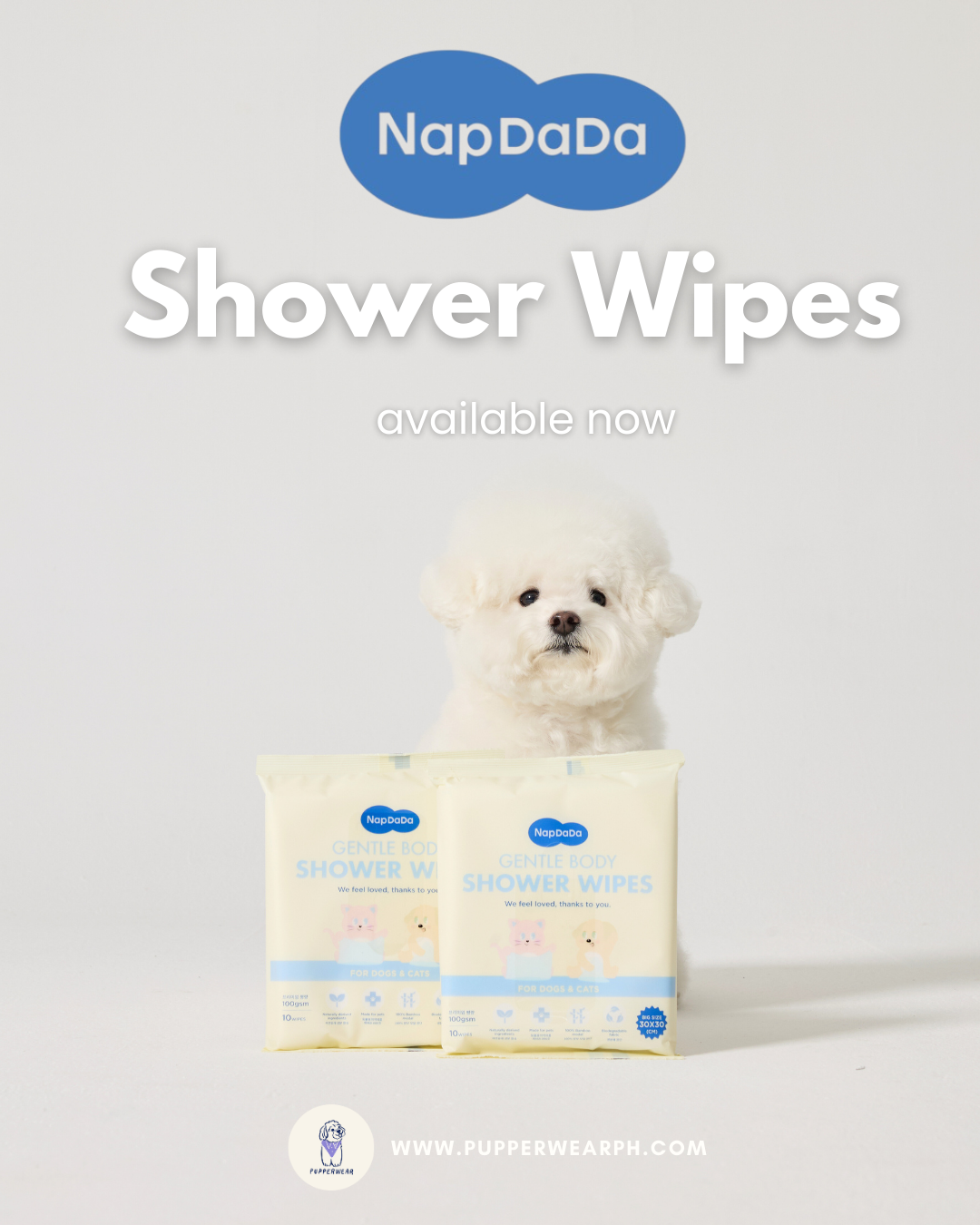 Gentle Body Shower Wipes [Pre-Order]