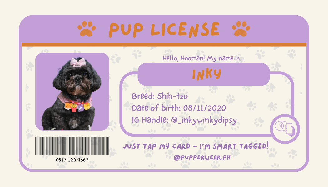 Smart Puptag - PupLicense